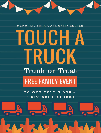 Touch and Truck / Trunk or Treat