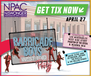 The Barricade Boys at Niswonger Performing Arts Center