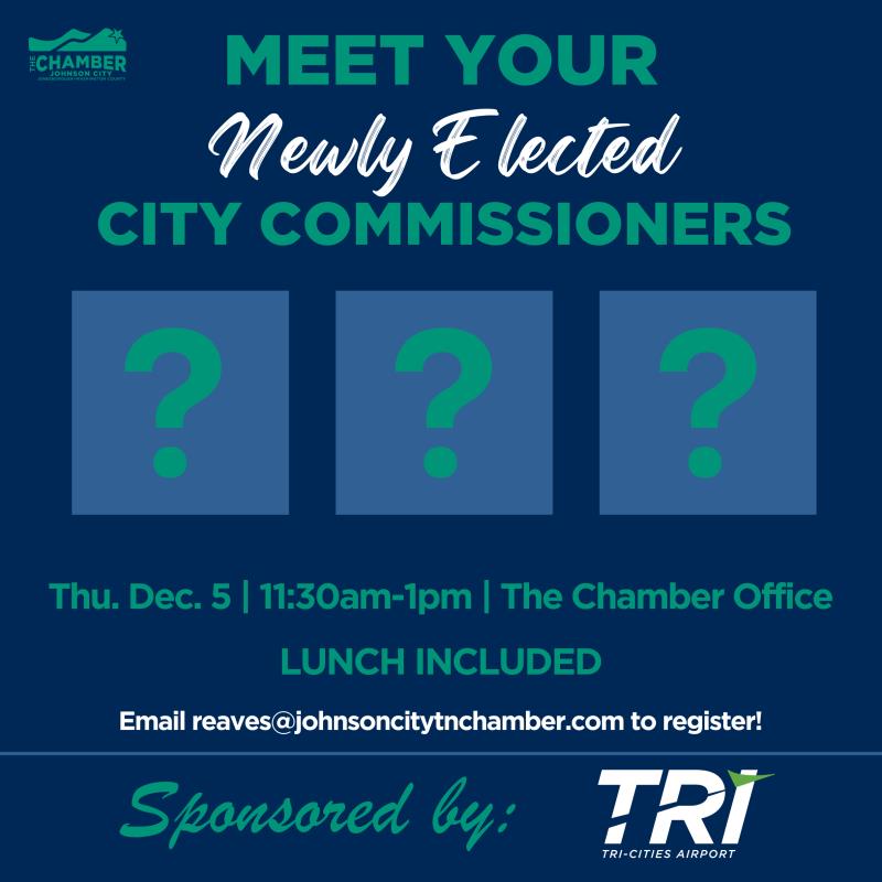 Meet Your Newly Elected Lunch & Learn: City Commission